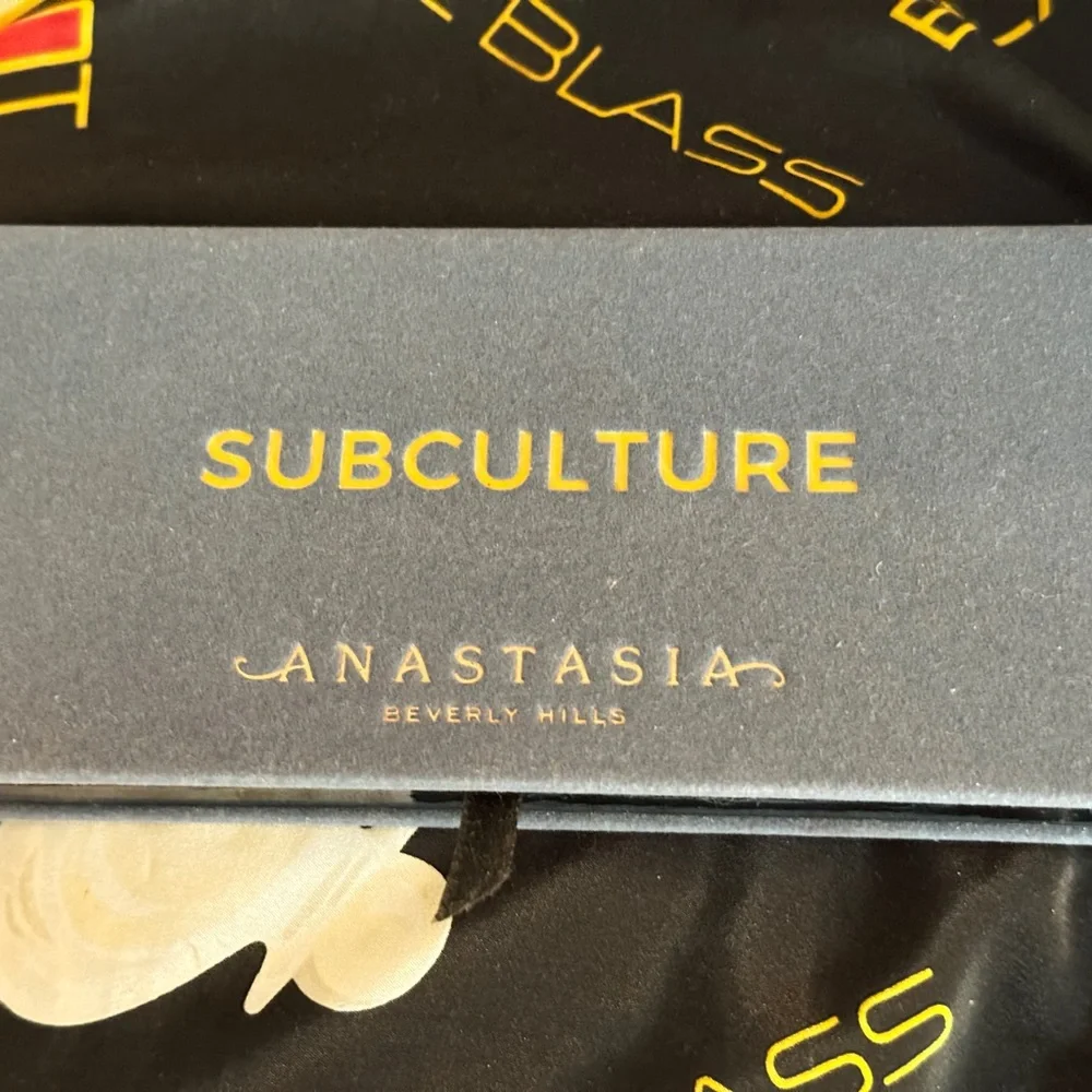 Anastasia Beverly Hills Subculture Eyeshadow Palette light use discontinued